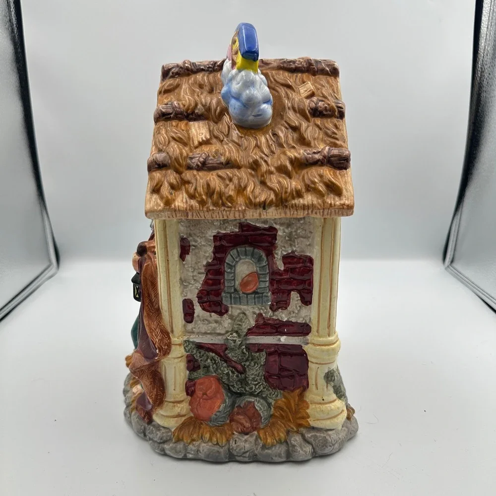 Vintage Mercuries China Nativity Scene Cookie‎ Jar Holy Family Religious Decor